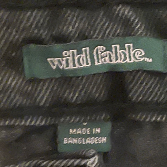 Women’s Wild Fable Black Denim Shorts - Picture 3 of 3